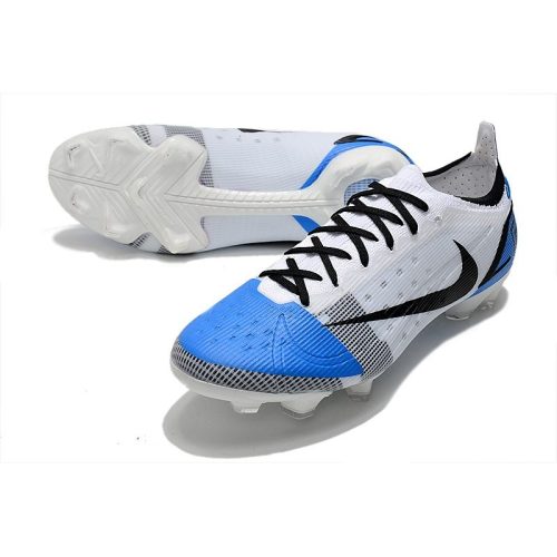 fodboldstøvler Nike Mercurial Vapor XIV Elite FG Hvid Blå Sort_5.jpg